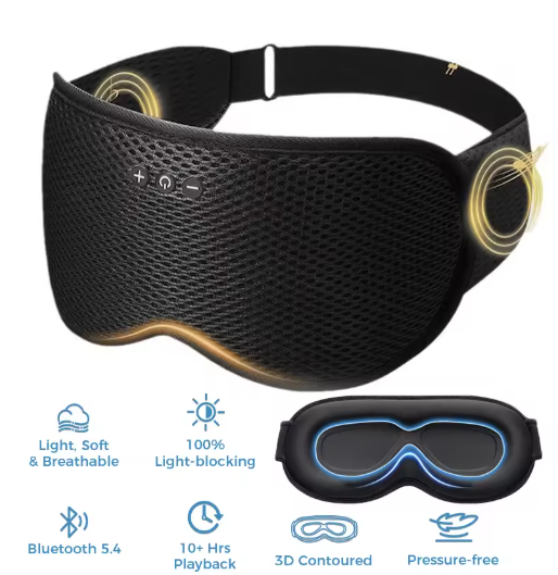 The Deluxe Bluetooth Music Headset/Eyemask
