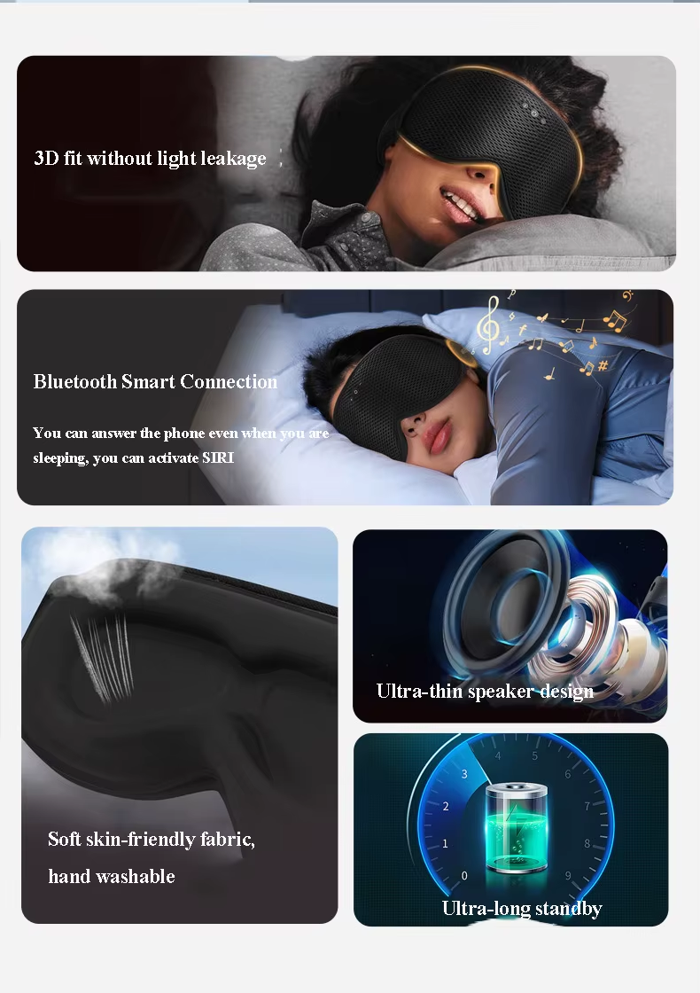The Deluxe Bluetooth Music Headset/Eyemask